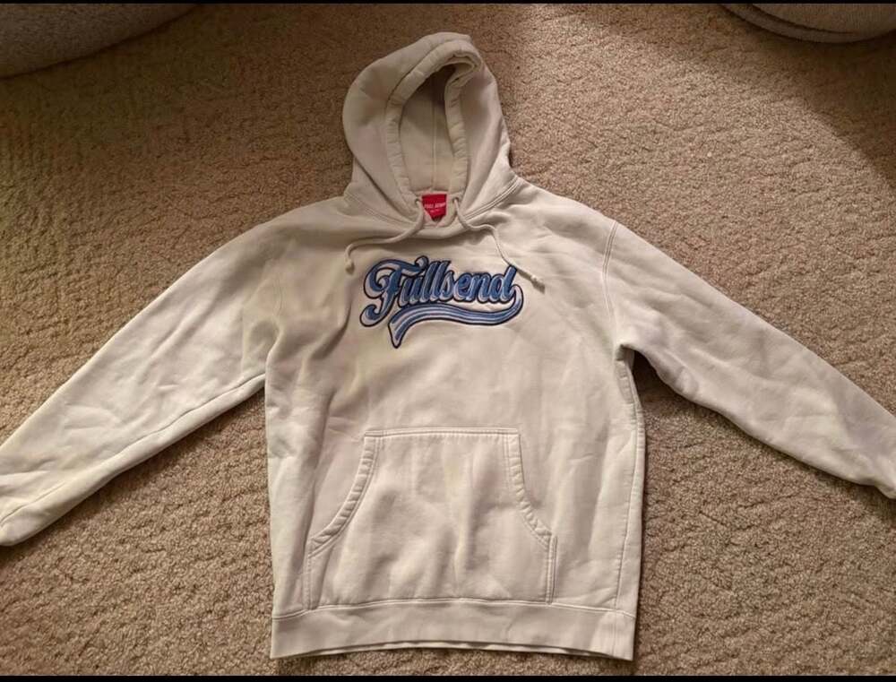 Full Send Nelk Boys Script Logo Pullover Hoodie